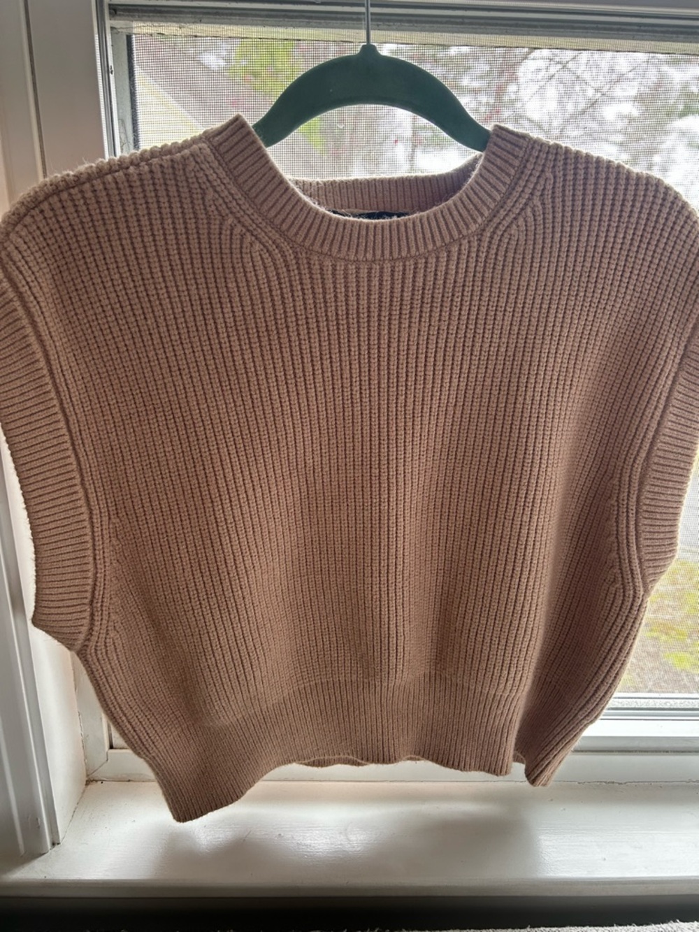 Sleeveless Knit Sweater - Blush